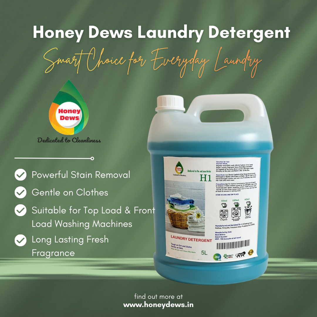HoneyDews Liquid Detergent 1L bottle in Varanasi