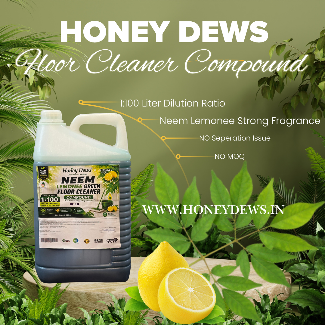Neem Green Floor Cleaner Compound | 1:100 Concentrate | Honey Dews - Image 2